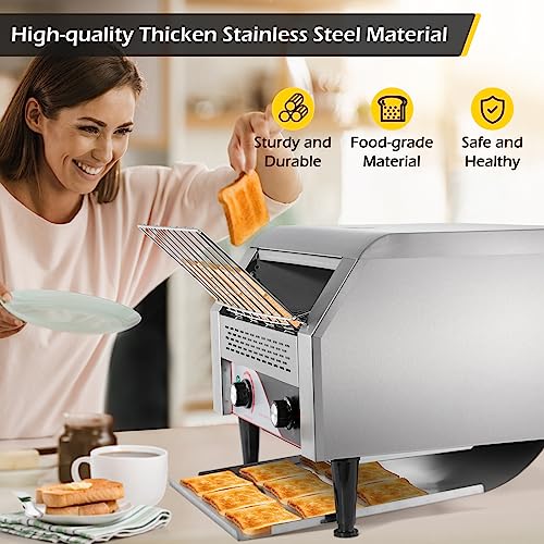 Dyna-Living Commercial Conveyor Toaster 2600W for Restaurant K410079