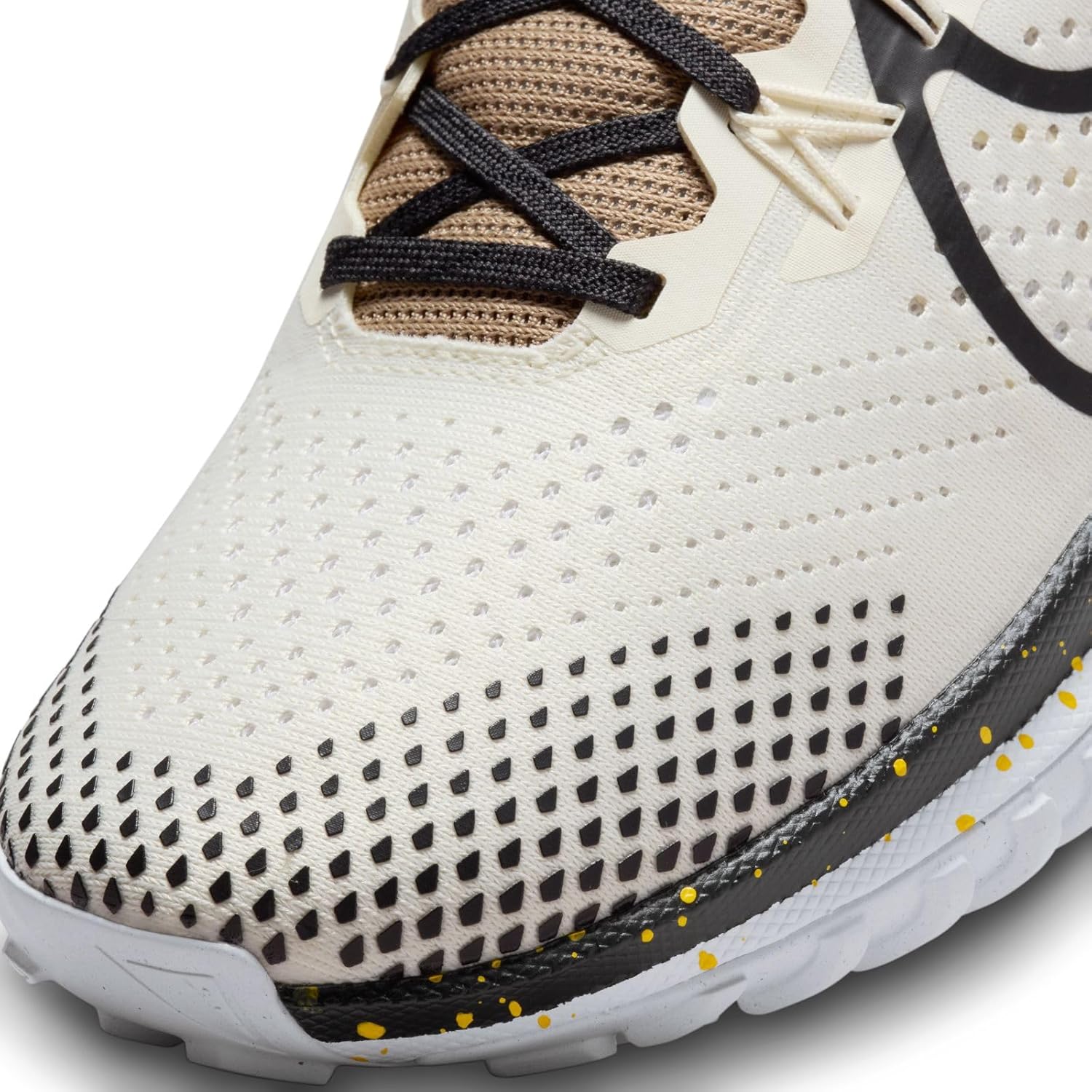 Nike Pegasus Trail 4 Men's Trail Running Shoes, Pale Ivory/Black, Size 8 K832005
