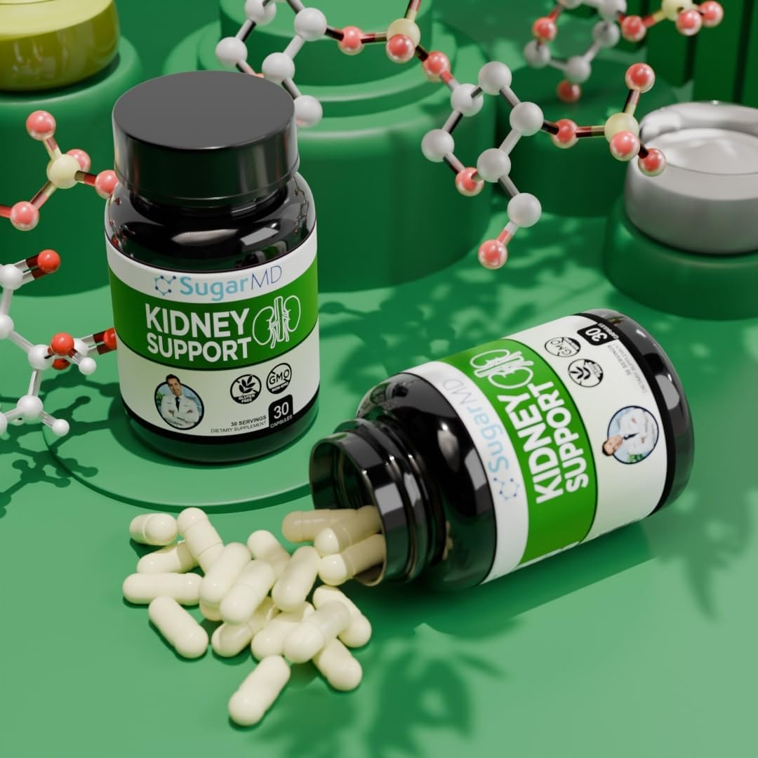 SugarMD Dr. Ergin's Kidney Support Formula 30 Capsules Y558