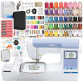 Brother PE900 5" x 7" Embroidery Machine with Embroidery Threads & Deluxe 250+ Accessory Kit