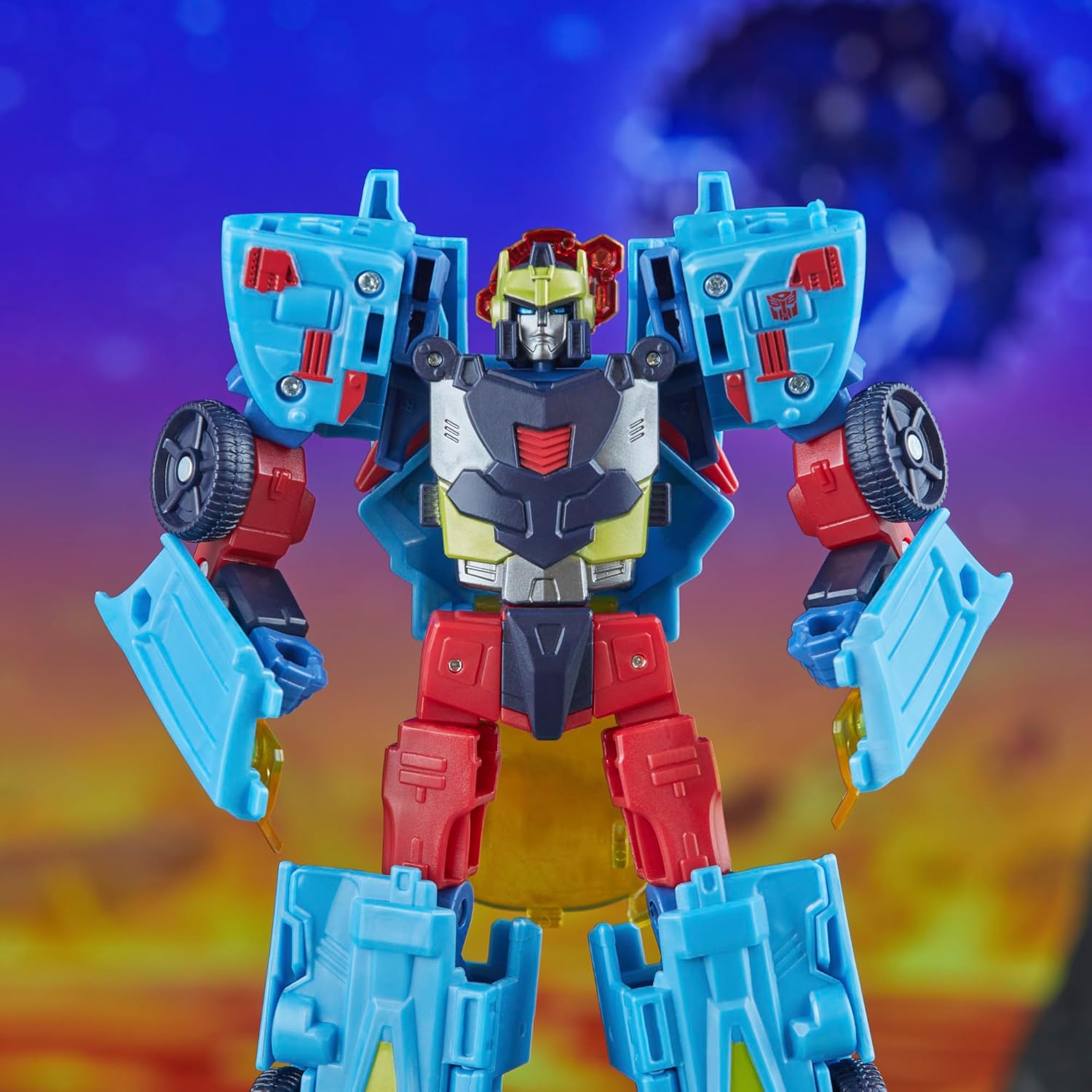 Transformers Legacy United Deluxe Class Cybertron Universe Hot Shot 5.5-inch Action Figure O4323