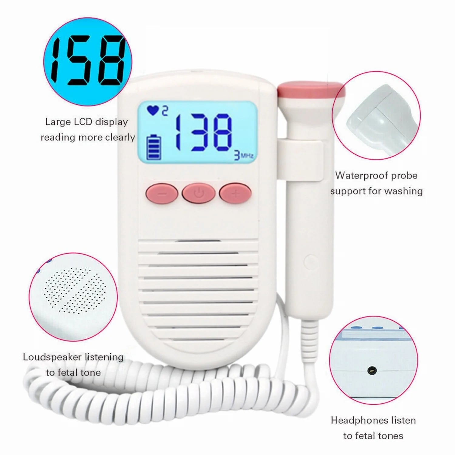 Fetal Heart Rate Monitoring Belt for Pregnancy C12900