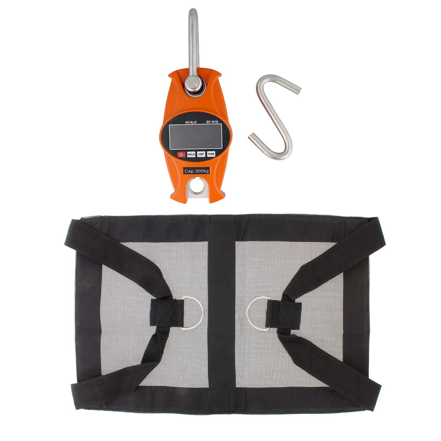 Digital Hanging Scale 660 lb with Calf Sling X504