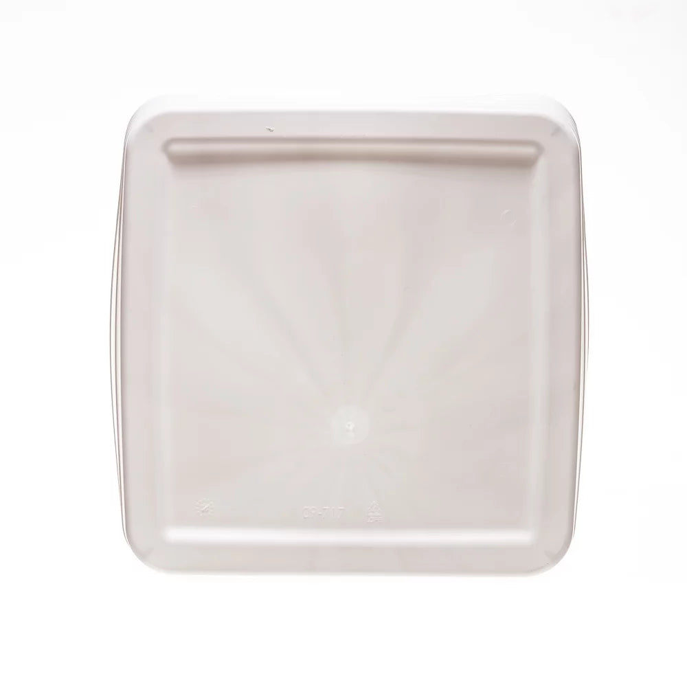 Mainstays Flexible Plastic Closet Bin, White, 4 Pack Z464192