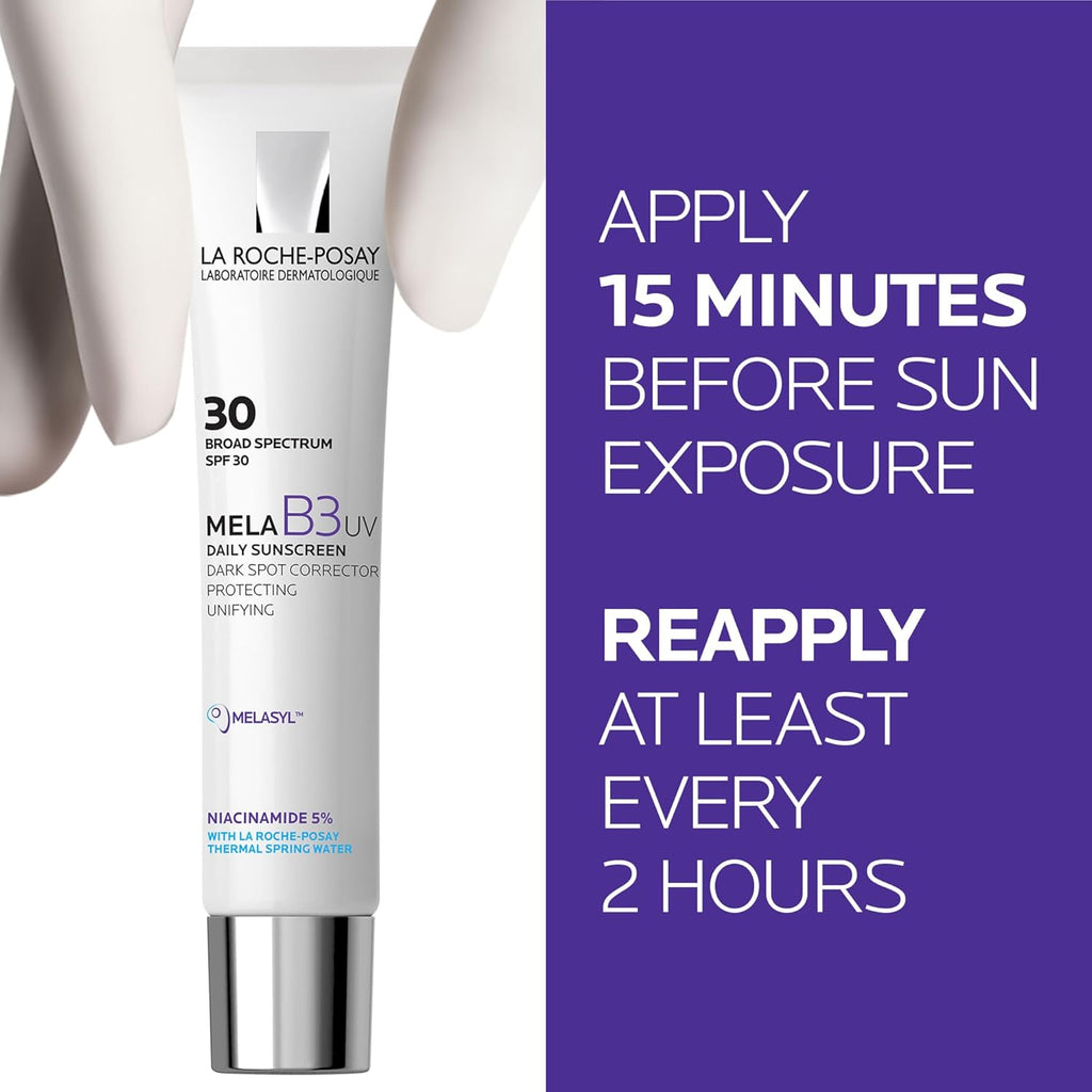 La Roche-Posay Mela B3 UV Daily Sunscreen SPF 30 Face Moisturizer 40ml X78948