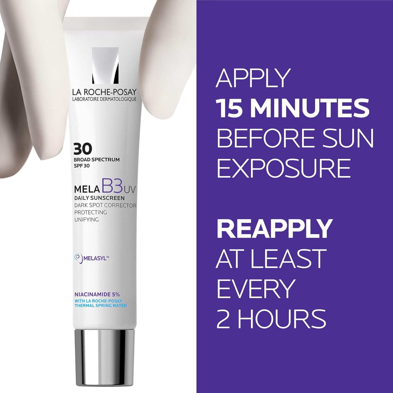 La Roche-Posay Mela B3 UV Daily Sunscreen SPF 30 Face Moisturizer 40ml X78948