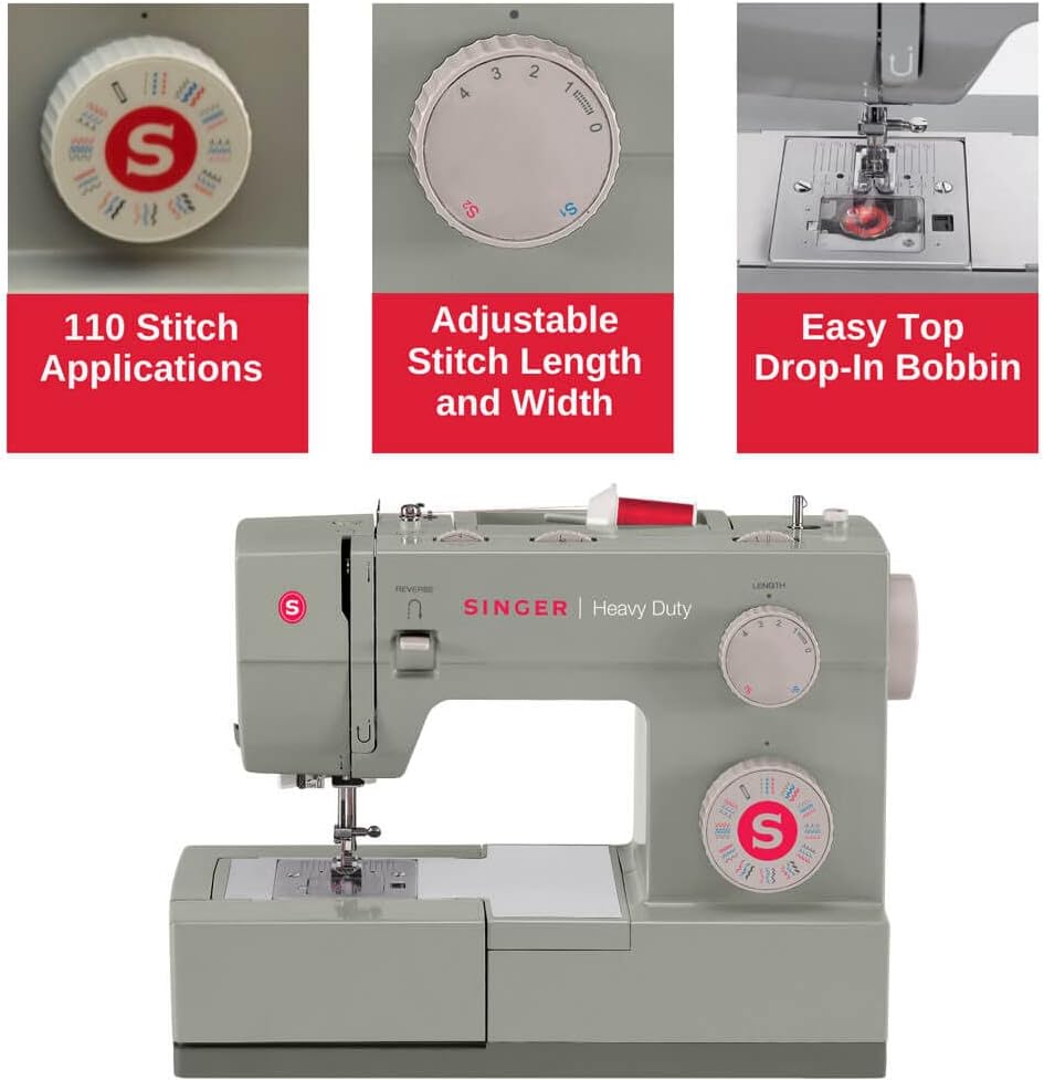 Singer 4452EXTBUND Heavy Duty Sewing Machine with Extension Table M942707