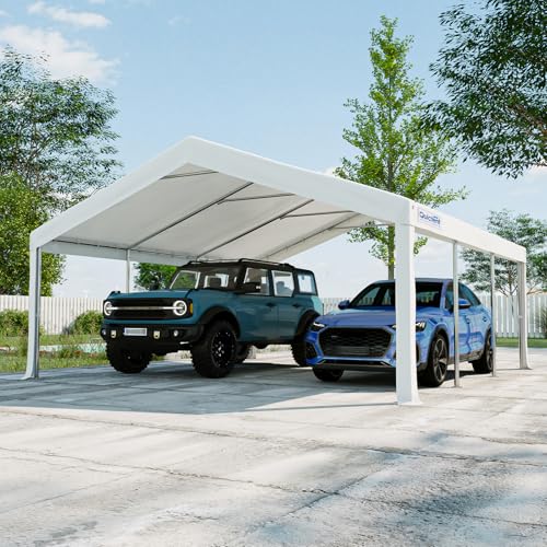 Quictent 20x20 Party Tent Heavy Duty Outdoor Canopy with Storage Bags M75972