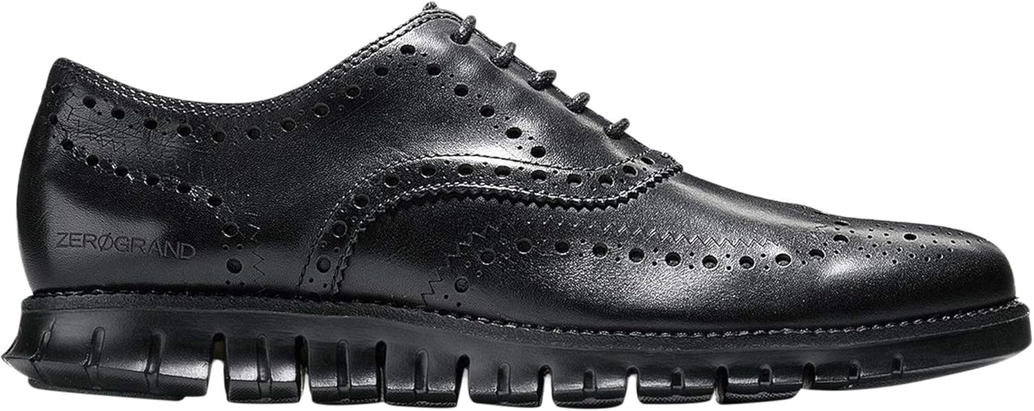 Cole Haan Men's Zerogrand Wing OX Leather Oxford Black L2606