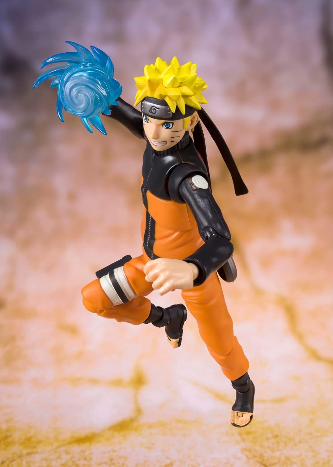 TAMASHII NATIONS Naruto Shippuden Naruto Uzumaki Best Selection New Package Ver. Bandai Spirits S.H.Figuarts Action Figure W23664