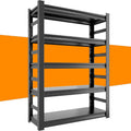 5 Tier Garage Shelving, Storage Shelves Heavy Duty Shelving, Adjustable Metal Shelf Rack and Shelf Units, Garage Shelving Heavy Duty Warehouse Industrial Shelving, 31.5" W X 15.7" D X 63" H