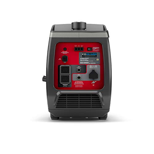 Briggs & Stratton P2400 PowerSmart Inverter Generator, 2400W Starting, 1800W Running, Black J67984