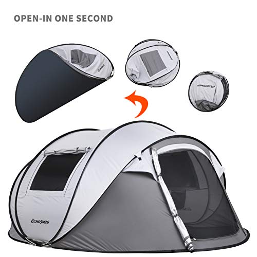 EchoSmile Instant Pop Up Tent, Water Resistant, Portable with Carry Bag E656