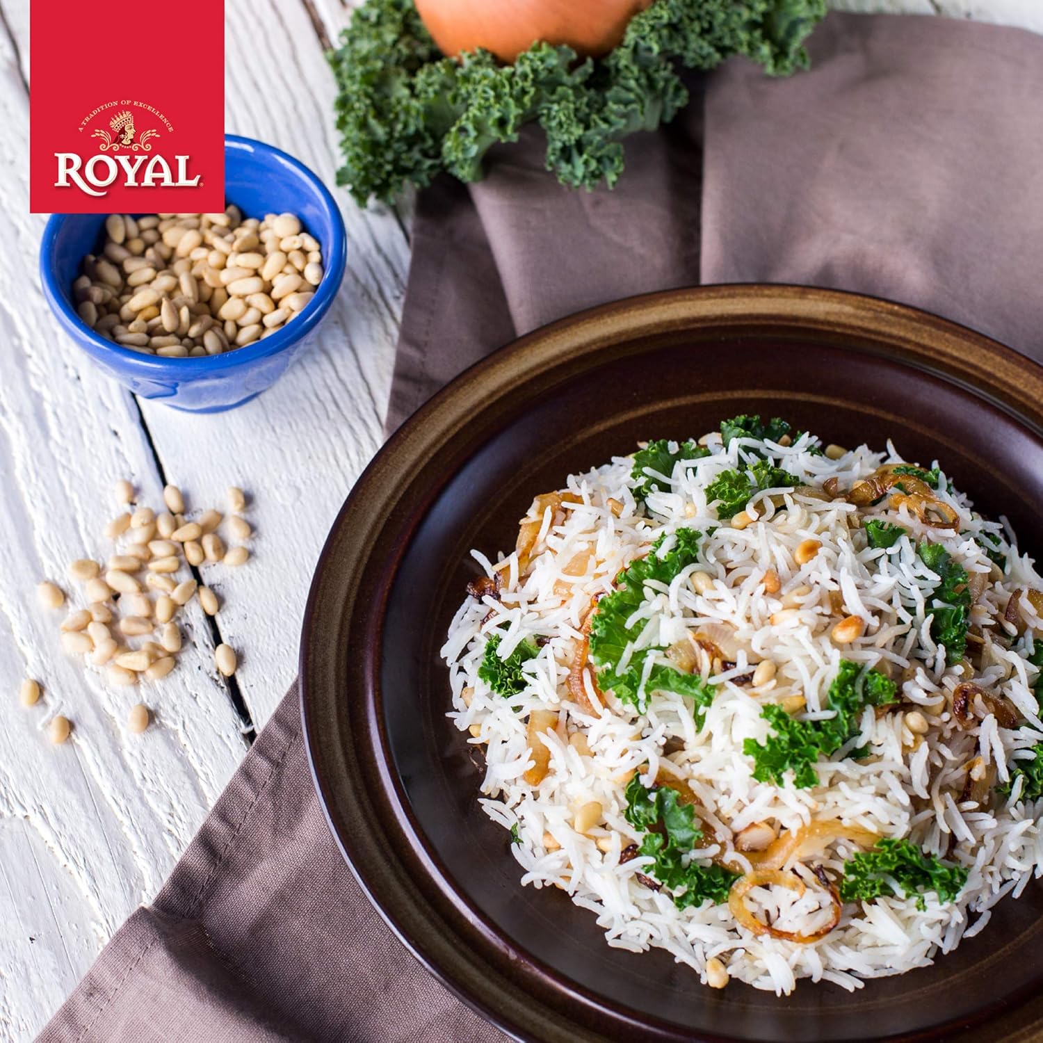 Royal Chef's Secret Extra Long Basmati Rice, 320 Ounce U60496