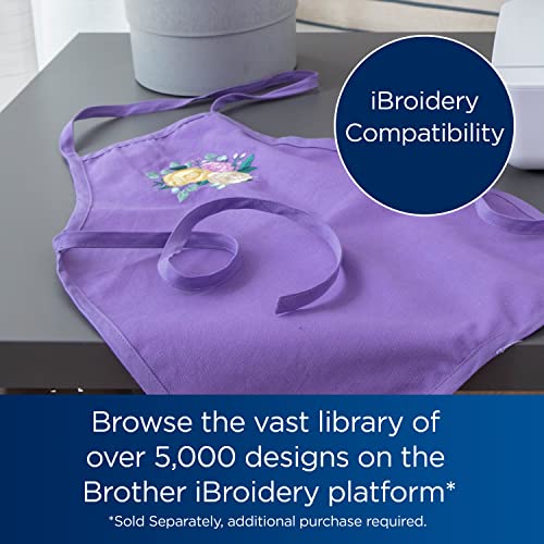 Brother PE900 Embroidery Machine with WLAN, White O60746