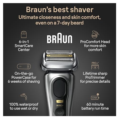 Braun Series 9 9330s Rechargeable Wet & Dry Electric Shaver Z661
