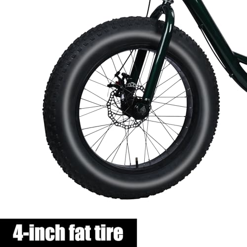 Adult Tricycle 20" Fat Tire 7-Speed with Basket E379110