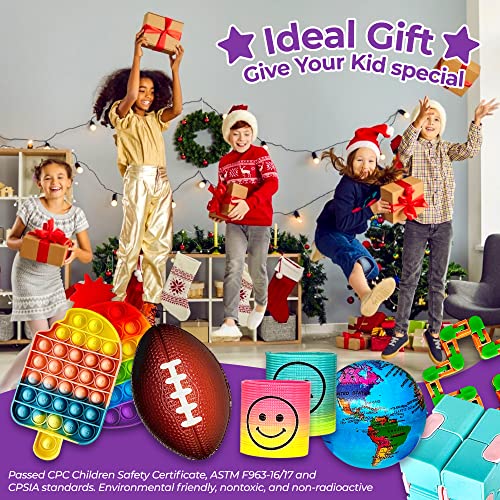 82 Pack Fidget Toys Set, Sensory Party Favors for Kids Adults X472