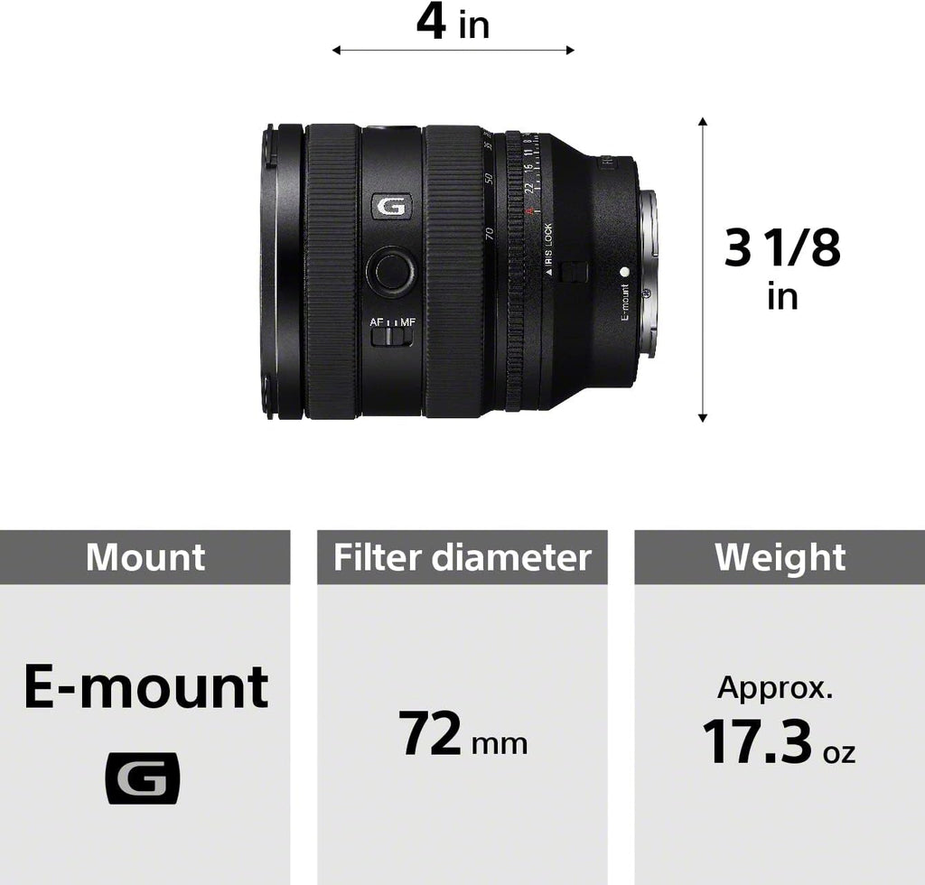 Sony FE 20-70mm f/4 G Lens R78172
