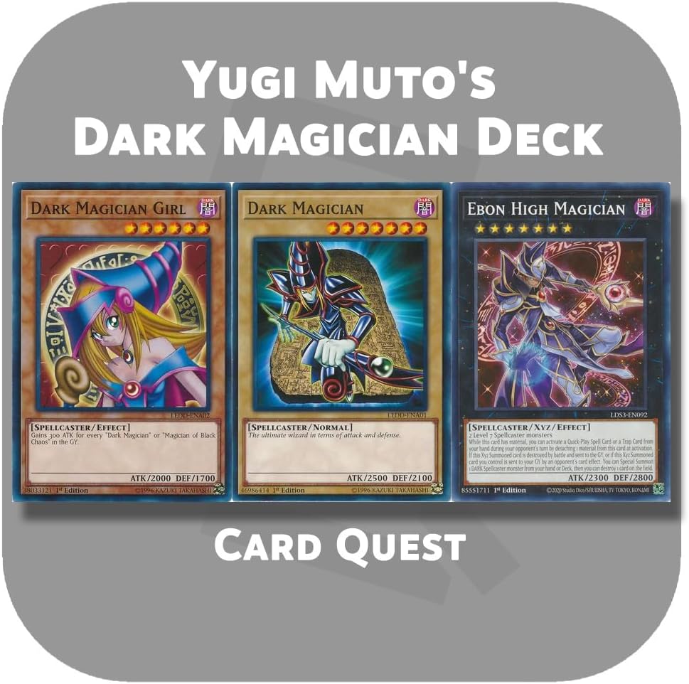 Complete Custom Deck for Yu-Gi-Oh! - Yugi Muto's Dark Magician Deck