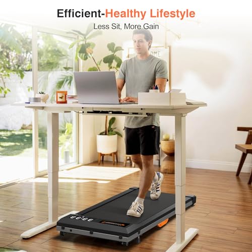 Walking Pad Treadmill, Under Desk Portable 2 in 1 with LED Display K687755
