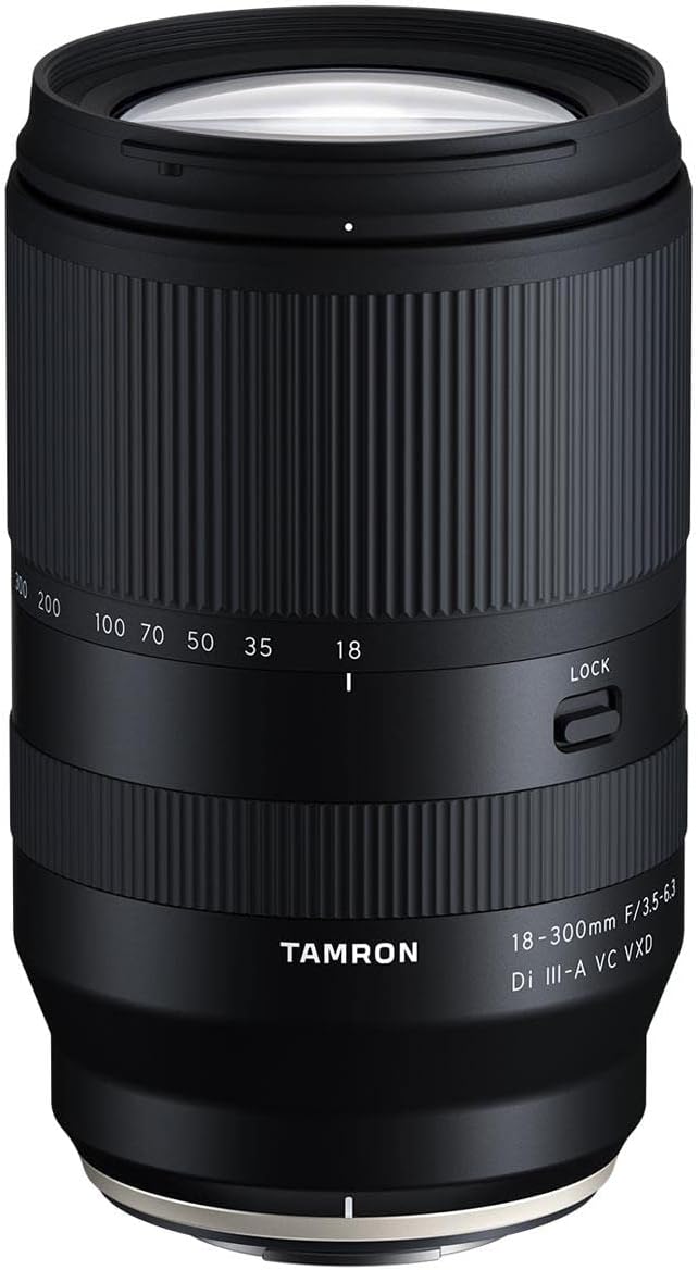Tamron 18-300mm f/3.5-6.3 Di III-A VC VXD Lens for Fuji X with 67mm UV & CPL Filters H7719