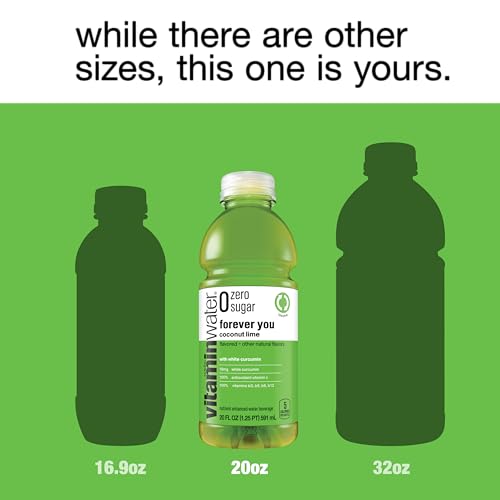 vitaminwater zero forever you nutrient enhanced water, coconut-lime, 20 fl oz, 12 Pack C49041