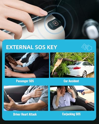 JC261P Dash Cam Front and Inside, 1080P, GPS, 24H Loop Recording A9633