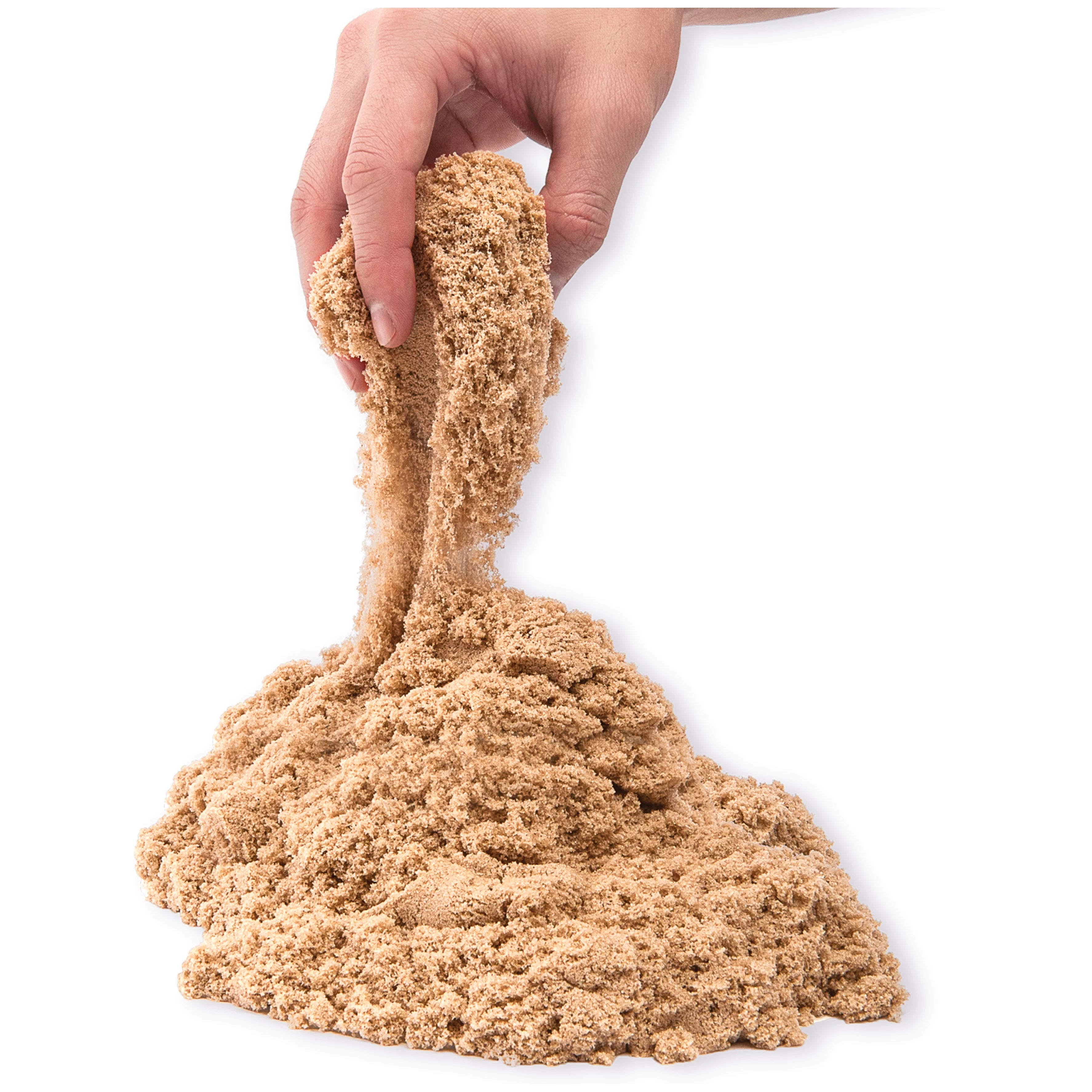 Kinetic Sand Beach Sand Kingdom Playset with 3lbs Sand, Molds and Tools E487