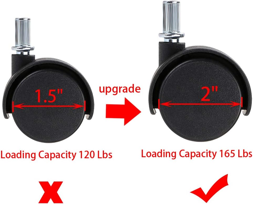 Skelang 2 Packs 15.5" Plant Caddy with Casters, Plant Dolly for Heavy Planter M600807