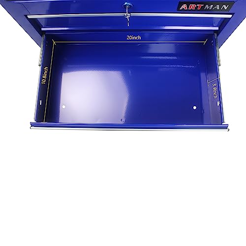 5-Drawer Rolling Tool Cart with Wheels, Black V51953
