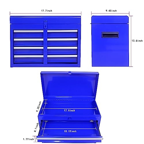 5-Drawer Rolling Tool Cart with Wheels, Black V51953
