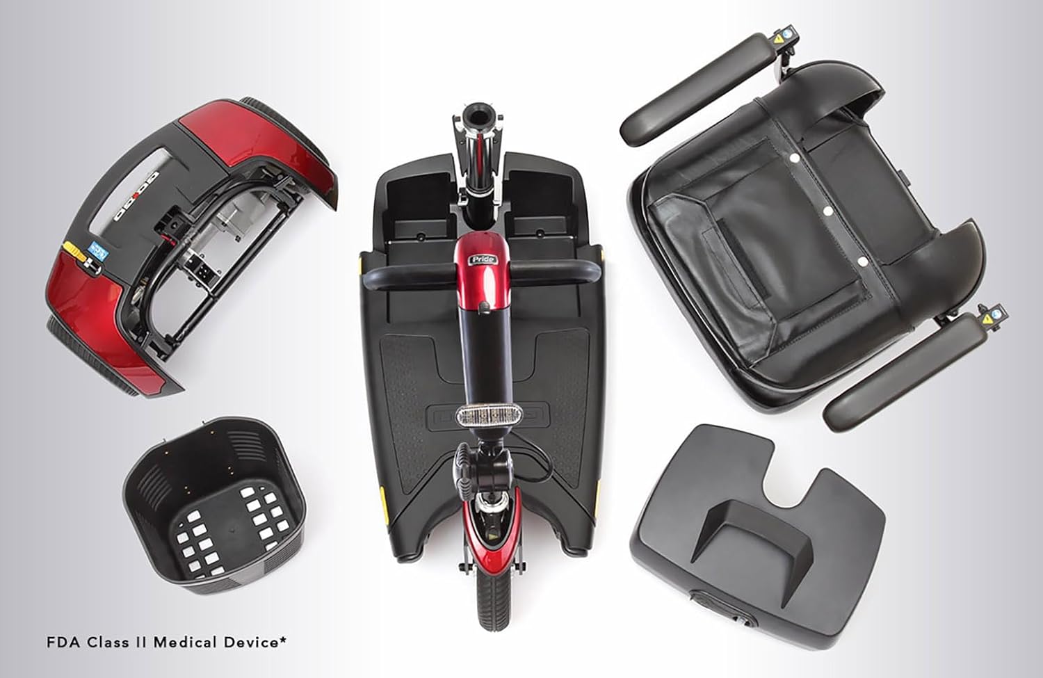 Pride GoGo Sport 4-Wheel Mobility Scooter, 325 lb. Capacity G612