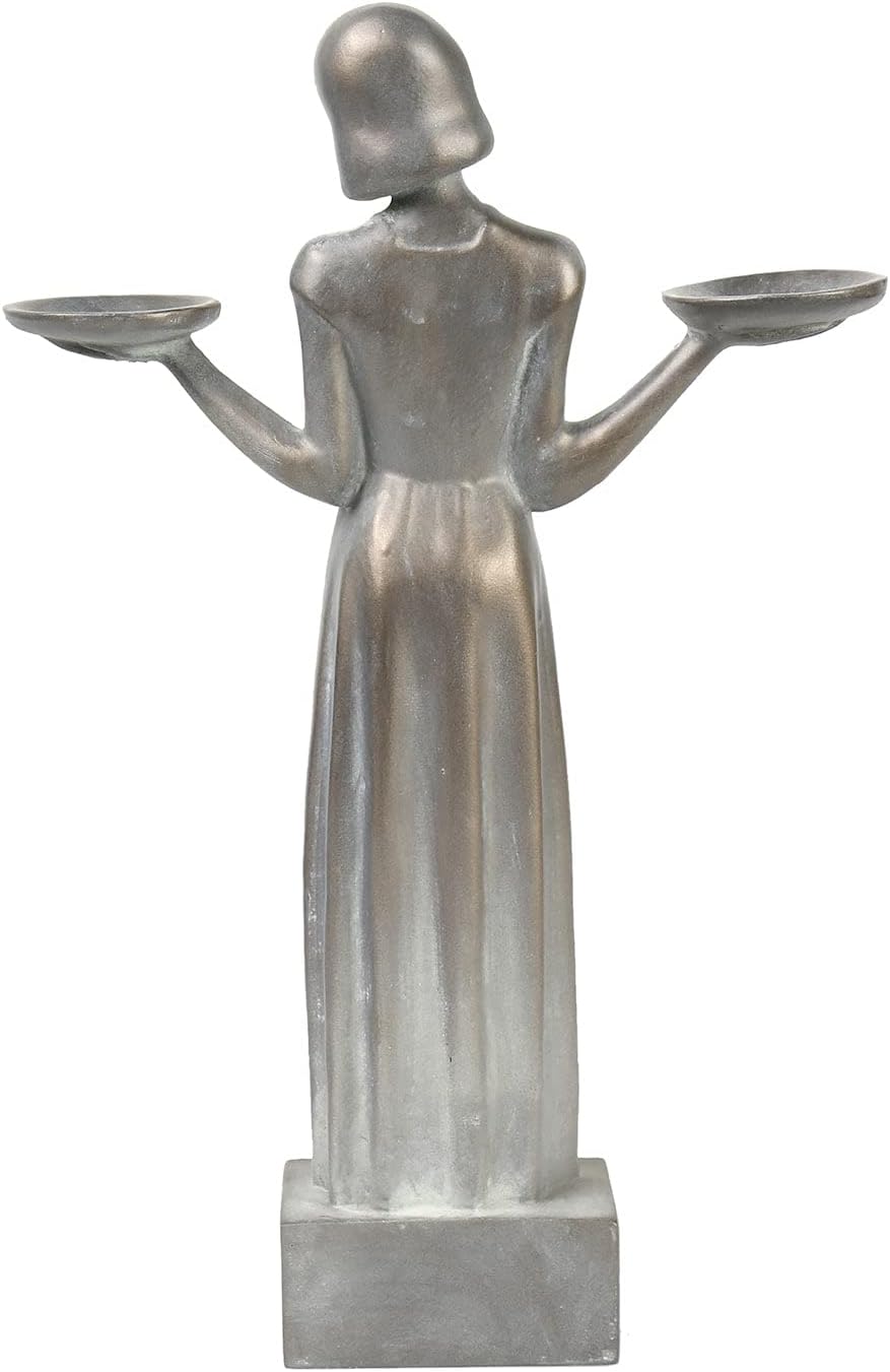 Bird Girl Garden Statue Outdoor Yard Decor 37" H W8018