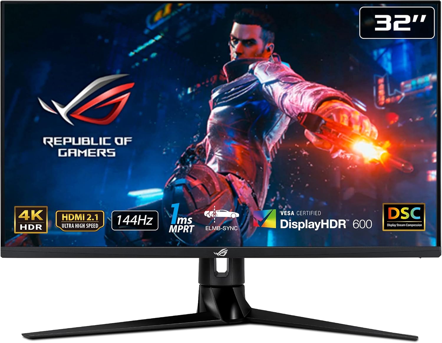 ASUS ROG Swift PG32UQ 32” 4K 144Hz Gaming Monitor T684842