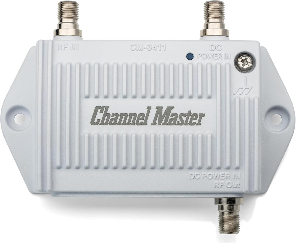 Channel Master FM Antenna/Cable TV Distribution Amplifier | CM-3411
