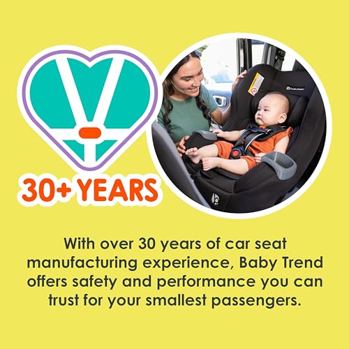 Baby Trend Trooper 3-in-1 Convertible Car Seat, Dash Black M532351