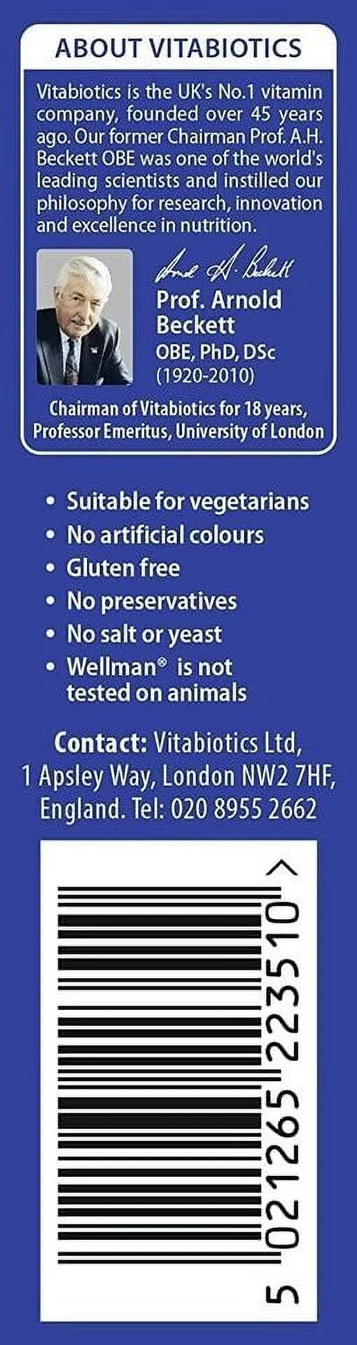 Wellman Men's Original 30 Tablets Imported by Sentogo A24108