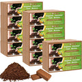 ZeeDix 8 Pcs Premium Coco Coir Compressed Coconut Coir 100% Organic Coco Coir Brick Coconut Coir Bricks with Low EC and pH Balance for Plants Gardening Herbs
