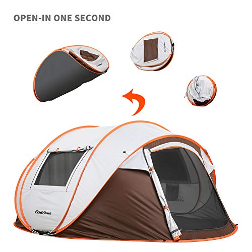 EchoSmile Instant Pop Up Tent, Water Resistant, Portable with Carry Bag E656