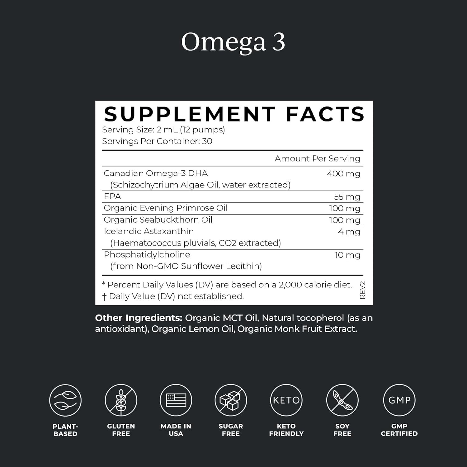 CYMBIOTIKA Liposomal Magnesium L-Threonate & DHA Vegan Omega 3 Bundle, Brain & Sleep Support Z2800