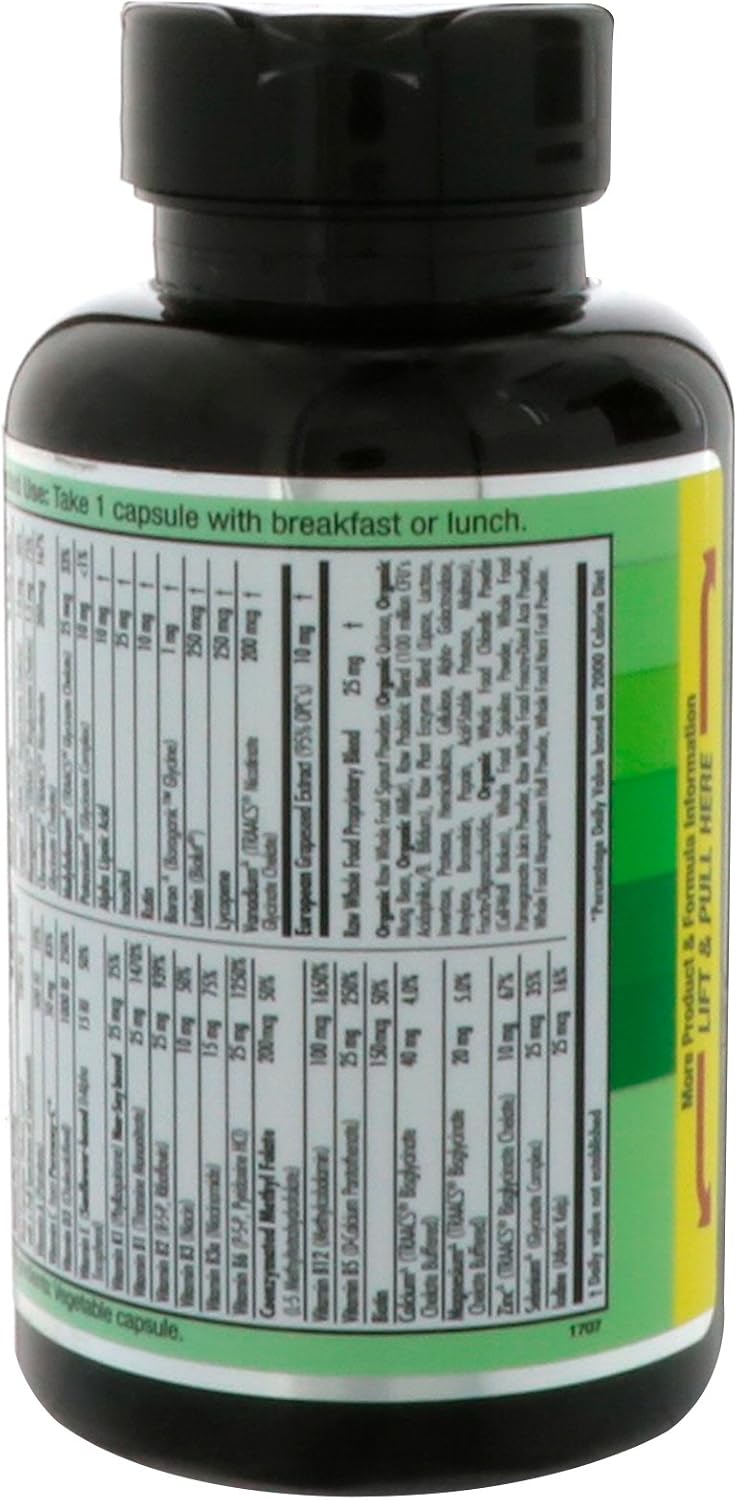 Multi Vit-A-Min 1-Daily Coenzymes & Antioxidants, 30 Vegetable Capsules E76358