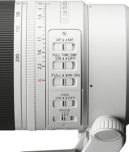 Sony FE 70-200mm F2.8 GM OSS II Full-Frame Telephoto Zoom G Master Lens T34896