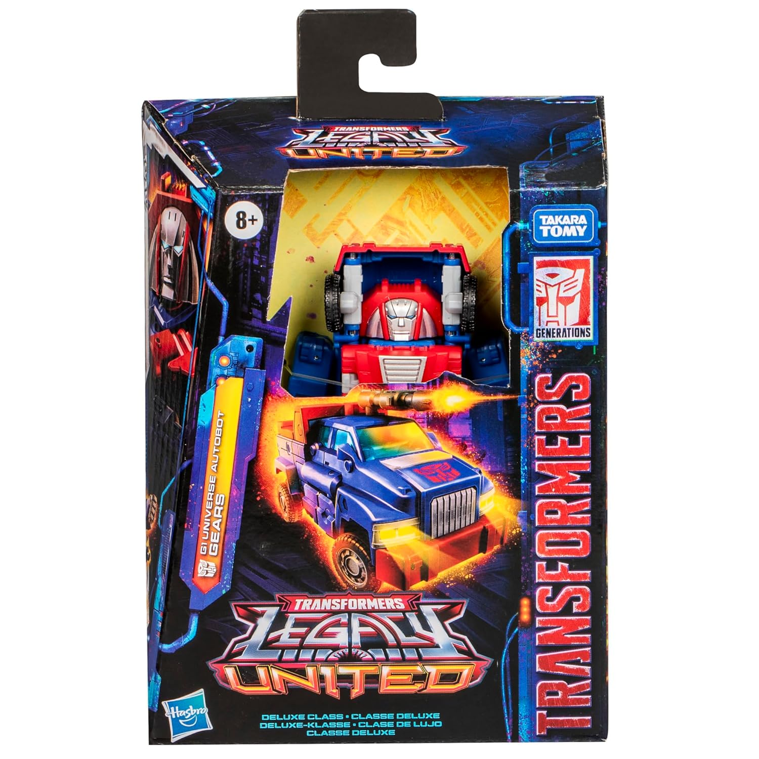 Transformers Legacy United Deluxe Class G1 Universe Autobot Gears 5.5-inch Action Figure M63732