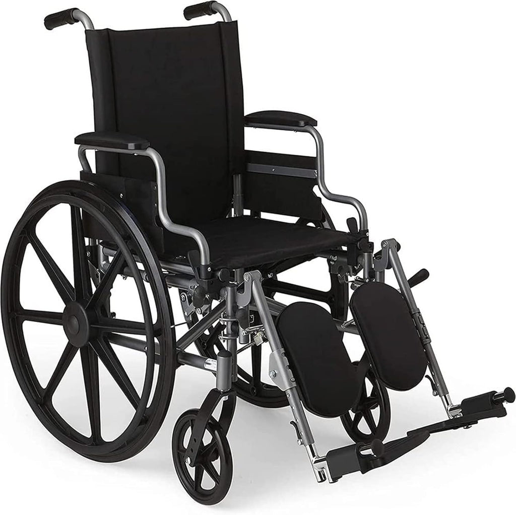 24 Inch Wheelchair Replacement Wheel, Solid Black Tire A247
