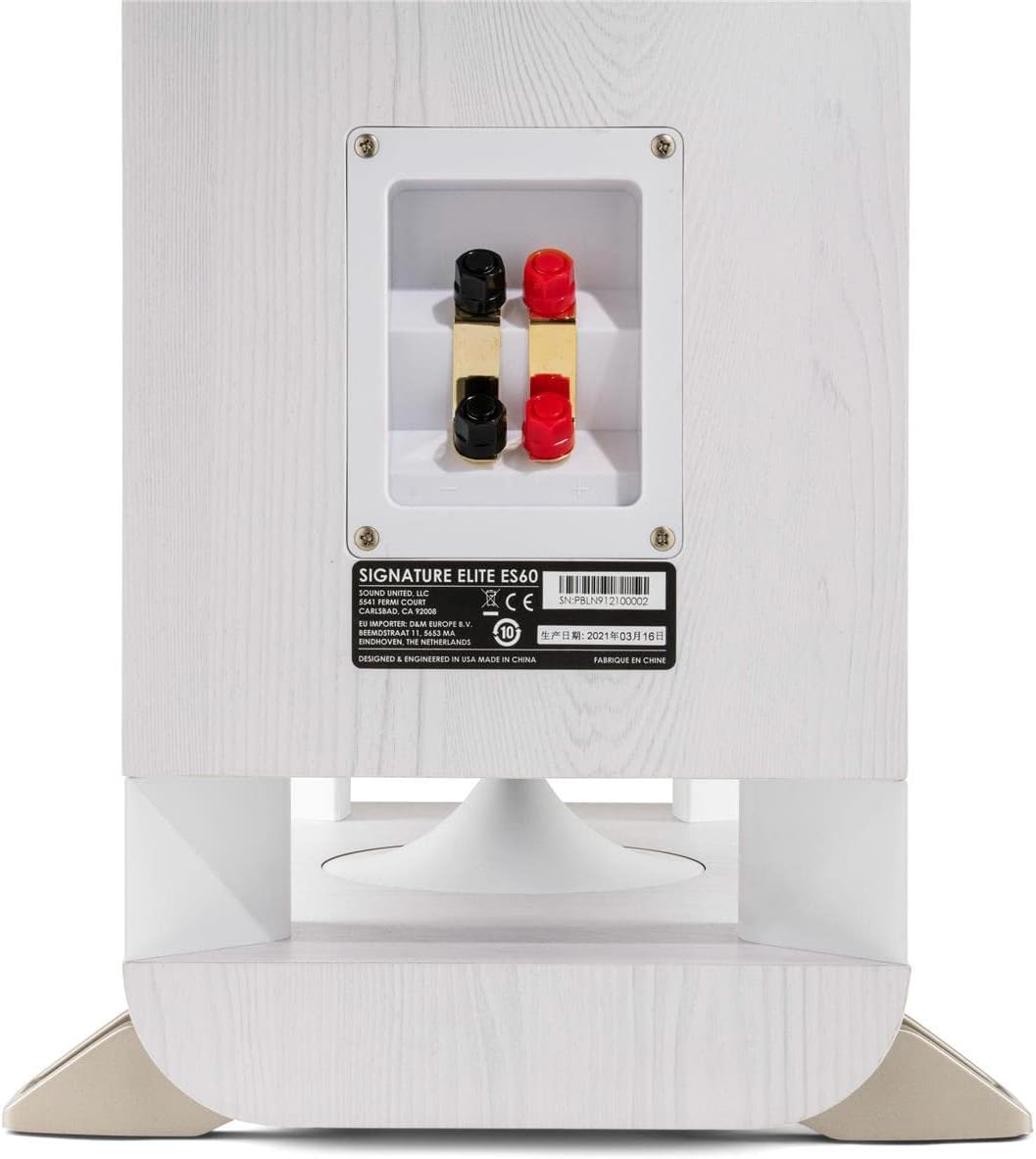 Polk Audio Signature Elite ES60 Floorstanding Speaker, White, Pair J978535