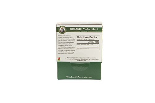Organic Yerba Maté Tea Bags, Royale, 1.1 oz R17891