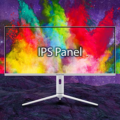 Sceptre IPS 34" White UltraWide Monitor 3440 x 1440p HDR400 144Hz V426