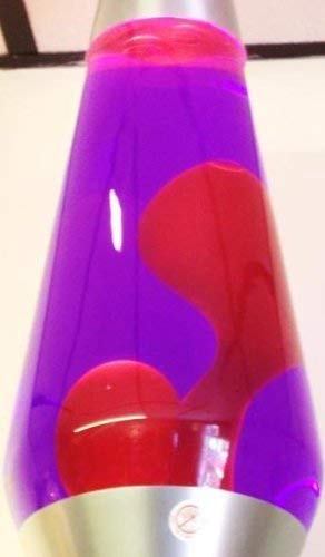 Lava the Original 27 Inch Grande Lamp with Pink Wax in Purple Liquid H947101