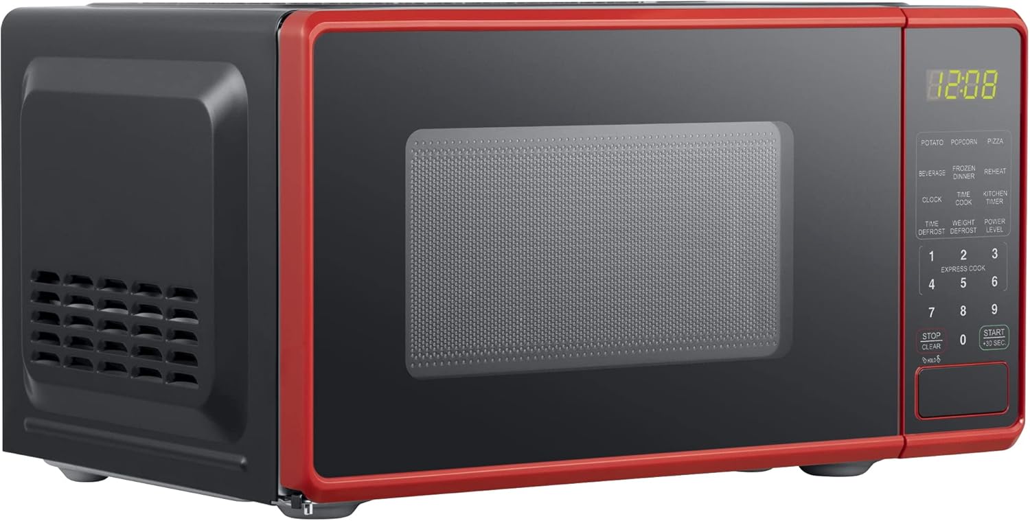 Compact Countertop Microwave Oven 0.7 Cu Ft 700W with LED Display G28104